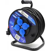 Geko pagarinātājs elektriskais ar spoli 3X1.5Mm2 50M Ip44 1 G17505  5901477156304