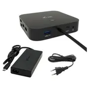 i-tec Usb-C Triple Docking Station 1X Hdmi 2X Dp 3X4K / 1X5K Lan Audio 6X Usb Power Delivery 100 W  Universal Charger - Stacja dokująca z zasilaczem C31Tri4Kdpdpro100 8595611706134 20863738245