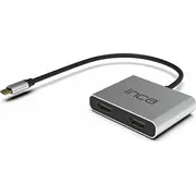 Inca Adapteris Itpc-4 Type C  2Xhdmi 4K30Hz, 1Xusb-A, 1Xusb-C Itpc-4T 8681949014246 85044083