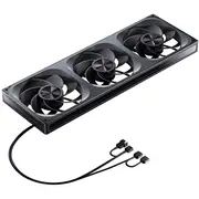 Jonsbo Za-420Br Pwm ventilators, reverss, Argb - 3X 140Mm, black  Lujb-085 6970620555140