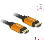 Kabelis Delock Ultra High Speed Hdmi kabelis 48 Gbps 8K 60Hz 1.5M  85728 4043619857289 85444290