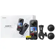 Kamera Insta360 X3 Motorcycle Bundle Black  Cinsaaqx 6970357857241