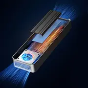 M.2 Nvme Usb-C 3.2 20Gbps diska korpuss - silver  6942227137876