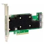 Kontrolieris Broadcom Hba 9620-16I - Atmiņas kontrolieris Raid 16 raidītāji/kanāls Sata 6Gb/S / Sas 24Gb/S Pcie 4.0 Nvme 0, 1, 10 x8  05-50111-02 830343007714