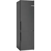 Ledusskapis ar saldētavu Bosch Kgn36Vxct Series 4, nerūsējošā tērauda Dark  4242005348404