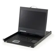 Levelone Kvm Konsole 19 Lcd 8Xusb-B,8Xvga,8Xps/2 De Black  Kvm-8901De 4015867186220 84718000