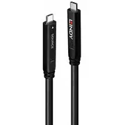 Lindy 8M Usb 3.2 Gen 1  Dp 1.4 Typ C Hybridkabel 43393 4002888433938 85444290