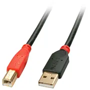Lindy Usb 2.0 Aktiv-Kabel Typ A/B M/M 15M  42762 4002888427623 85444290