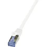 Logilink Patchkabel Cat6A  S/Ftp Awg26 Pimf 30,00M weiß Cq3121S 4052792020151 85444210