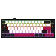 Lorgar Kbp70Mw, Bezvadu 65 Mehāniskā Spēļu tastatūra Pro, Black/Red, En izkārtojums  Lrg-Kbp70Mw-Bk-Us 5291485017880