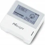 Milesight Am103 Gaisa kvalitātes sensors Lorawan ar E-Ink displeju 3In1 Mērījums temperatūra, mitrums, Co2 Kompakti izmēri Akumulatora darbība  Am103-868M 6974225037261