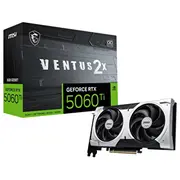 Msi Geforce Rtx 5060 Ti 8G Gaming Ventus 2X Oc Plus 8Gb Gddr7 Grafikkarte, Hdmi/Dp  V536-001R 4711377338868