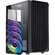 Korpuss Zenpc datorkorpuss Z3 Air Black 4X P12 Pwm Pst Argb 120Mm  Zen.z3.01.4A 5904569412982