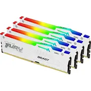 Atmiņa Kingston Fury Beast Rgb, Ddr5, 64 Gb, 6000Mhz, Cl40 Kf560C40Bwak4-64  740617335088