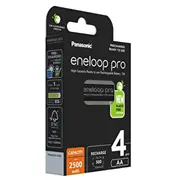 Panasonic Eneloop Pro Lādējamās Baterijas 4Xaa / 2500Mah  Bk-4Lcce/2Be 5410853064152