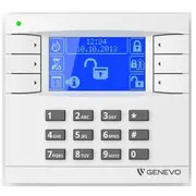 Prima Lcd Wh-Bl grafiskais manipulatora panelis Genevo centrālēm  5903240615216