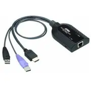 Pārslēdzējs Aten Ka7188 Usb Hdmi virtuālās multivides Kvm adaptera kabelis  62637U 4719264647260