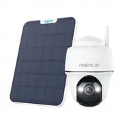 Ip drošības kamera Belkin Reolink Argus B440, 2.4 Ghz, Usb-C, Saules panelis, 64Gb, White  6976930223335