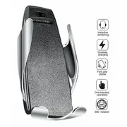 Roger S5 Universāls Turētājs ar Bezvadu Uzlādi 10W viedtālrunim  Ro-Wrl-Ch-Bk 4752168110270