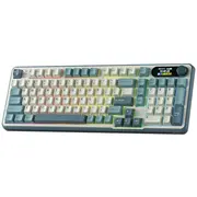 Royal Kludge Rk-S98 Light Cloud bezvadu tastatūra  96, Hot-Swap, Chartreuse slēdži, Asv izkārtojums Rks98-L-C 6935280823800