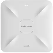 Ruijie Reyee Rg-Rap2260E  Punkt dostępowy Wi-Fi 6 Ax3200, 1X Rj45 1000Mb/S, 2.5Gb/S, 120 klientów, montaż na suficie 6971693272101 85176200