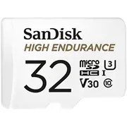 Sandisk High Endurance 32 Gb microSDHC Weiß, Uhs-I U3, Class 10, V30  Sdsqqnr-032G-Gn6Ia 0619659173067