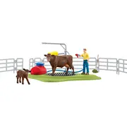 Schleich Farm World Kuh Waschstation  42529 4059433574288