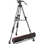 Statīvs Manfrotto Komplekts 645 Alu Fast Twin  galva 608 vidējais izplešanās Mvk608Twinfa 8024221702859