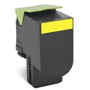 Toner Lexmark 70C20Y0 Yellow Oriģināls  0734646436601
