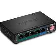 Trendnet Switch  5 Port Gbit Poe 60W Metall Tpe-Tg51G 0710931162080 85176200