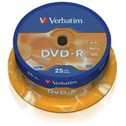 Verbatim Matricas Dvd-R Azo  4.7Gb 16X 25 pack Spindle 43522V 023942435228