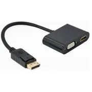 Web kamera Gembird  Adapteris Displayport Male - Hdmi Female Vga Black A-Dpm-Hdmifvgaf-01 8716309124355