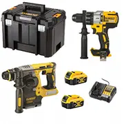 6 daļu Dewalt elektroinstrumentu komplekts Dck229P2T-Qw  5035048647493