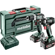 Komplekts elektroinstrumentu Metabo Metabo.zestaw Combo 18V 2.9.2 Bs 18 L Bl  Ssw 300 1X5,2Ah 1X2,0Ah Metabox 685202000 4061792210653