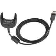 Lādētājs Zebra Cbl-Mc33-Usbchg-01 lādētājs pārnēsāmiem ierīcēm Black iekštelpu  5704174141280