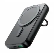 Ārējais akumulators Joyroom  Powerbank 10000Mah Jr-W050 20W Magsafe with ring and stand Black 6956116735203