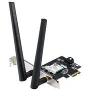 Asus Pce-Be6500 Wifi 7 Pci-E Adapter mit 2 externen Antennen  90Ig09G0-Mo0B00 4711387680681