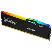 Atmiņa Kingston Fury Beast Rgb, Ddr5, 16 Gb, 5200Mhz, Cl40 Kf552C40Bba-16  0740617328639