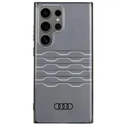 Audi Iml Geometric Pattern Aizmugurējais Apvalks priekš Samsung Galaxy S24 Ultra  Au-Imls24U-A6/D3-Bk 6955250228053
