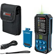Bosch Powertools Laser-Entfernungsmesser Glm 50-27 Cg Professional Blau/Black, Li-Ion-Akku 3,7V 1Ah, Reichweite 50M, grüne Laserlinie  0601072U01 4059952562964