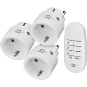 Brennenstuhl Comfort-Line Funk-Set Mini 31 Weiß  1507070 4007123674176