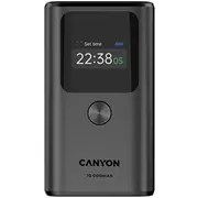 Canyon Onpower 130 - Powerbank 10.000 mAh display in Usb-C out 2X Pd 30W / Usb-  Cns-Cpb130Dg 5291485017385 143222