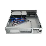 Chieftec Unc-209S-B-Op 2U Atx servera statīvs Black Unc209Sb  Unc-209S-B 753263078483