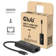 Club3D Adapter Usb-C  Rj45 10Gbps St/Bu retail Cac-2531 8719214473808 85444290