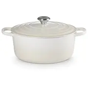 Čuguna katls apaļš Oslash34Cm / 12L krēmkrāsa  02734336 0024147343363