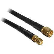 Delock Antennenkabel Sma Stecker  Buchse Cfd200 10 m low loss 88445 4043619884452