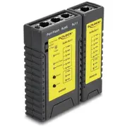 Delock Netzwerk Tester Rj45/Rj12 Led Portfinder-Funkt.  86407 4043619864072 90304000