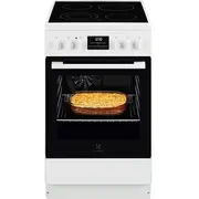 Electrolux Lkr540266W Brīvi stāvoša elektriskā plīts ar cepeškrāsni  7333394044736 Agdelckws0091