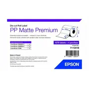 epson Pp Matte Label Prem Die-Cut/Roll 102X76Mm 1570 Labels  7113418 8715946720074