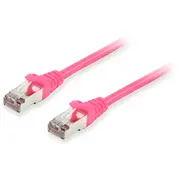 Equip Patchkabel Cat6A  S/Ftp 2Xrj45 25.00M pink Lszh Polybeutel 606913 4015867237359 85444210